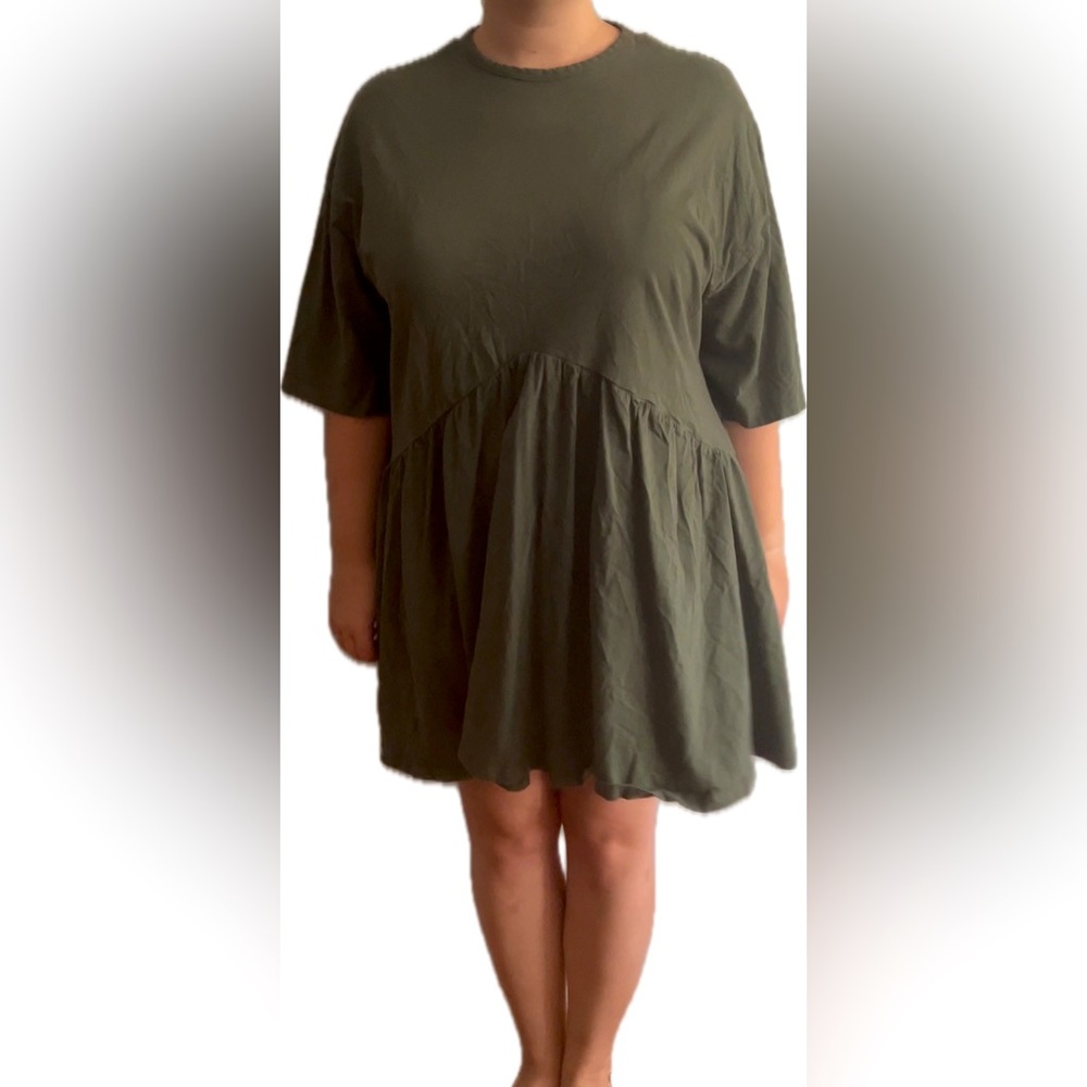 Green Casual Dress